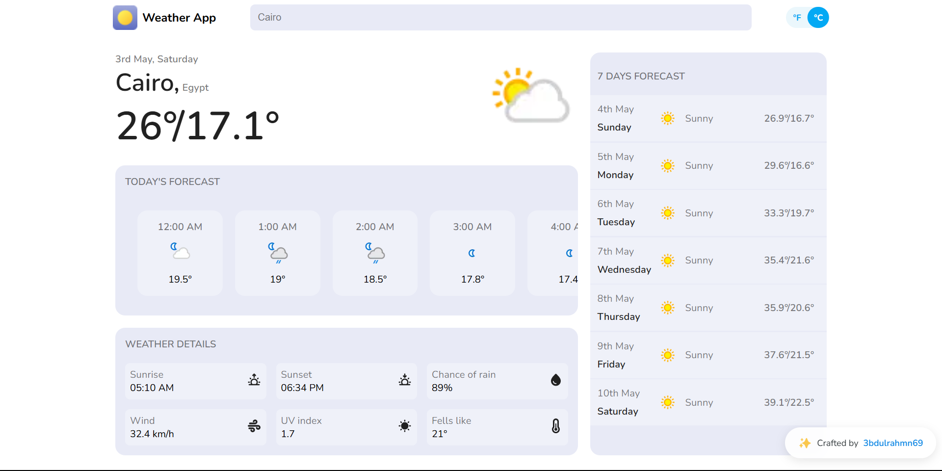 Weather App